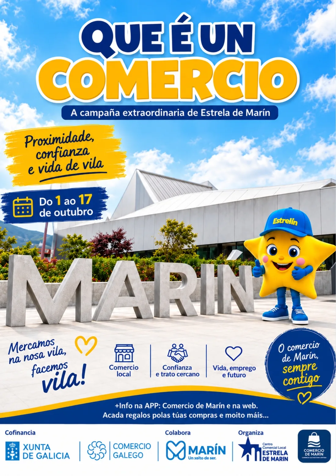 Actividades da campaña Que é un comercio de Estrela de Marín